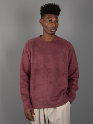 Maglia Brushed - Viola