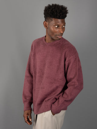 Maglia Brushed - Viola