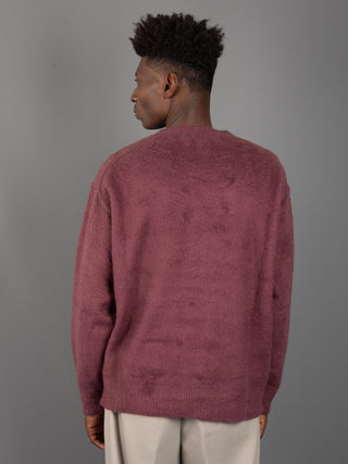 Maglia Brushed - Viola