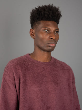 Maglia Brushed - Viola