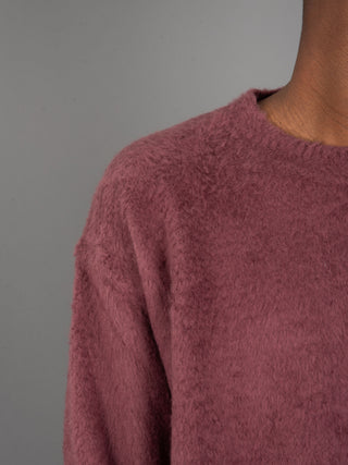 Maglia Brushed - Viola