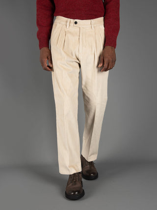 Pantalone Andy Loose - Crema