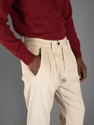 Pantalone Andy Loose - Crema