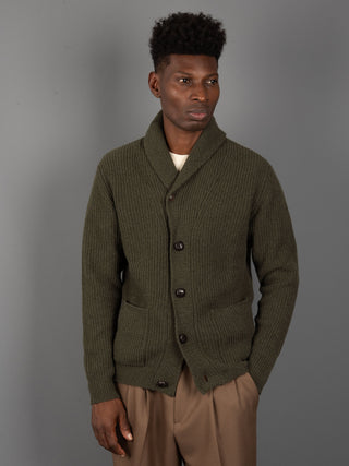 Maglia Cardigan Renegade - Verde Militare