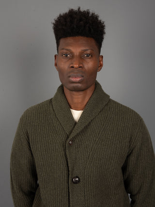 Maglia Cardigan Renegade - Verde Militare