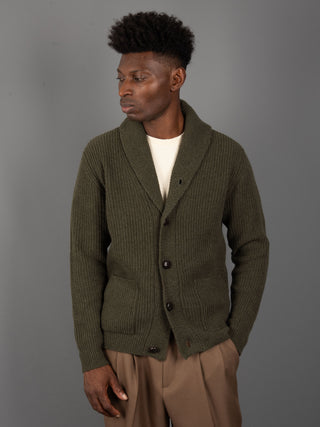 Maglia Cardigan Renegade - Verde Militare