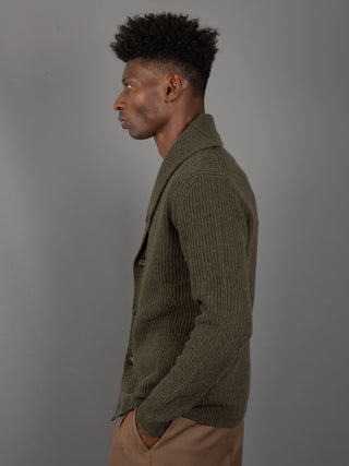 Maglia Cardigan Renegade - Verde Militare