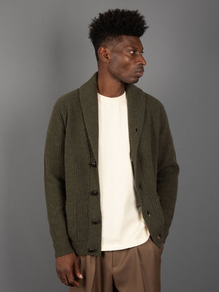 Maglia Cardigan Renegade - Verde Militare