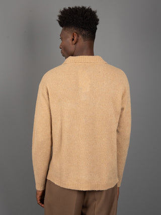 Maglia Polo Mouse - Cammello