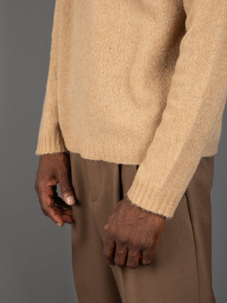 Maglia Polo Mouse - Cammello