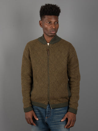 Giacca Bomber Quilted - Verde Militare