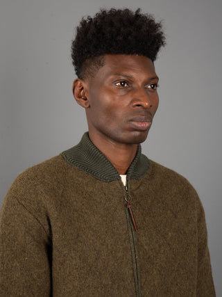 Giacca Bomber Quilted - Verde Militare