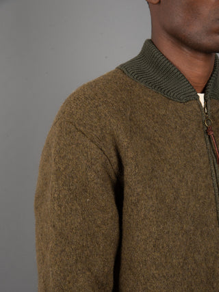 Giacca Bomber Quilted - Verde Militare