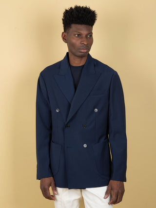 Giacca Doppiopetto - Blu Navy