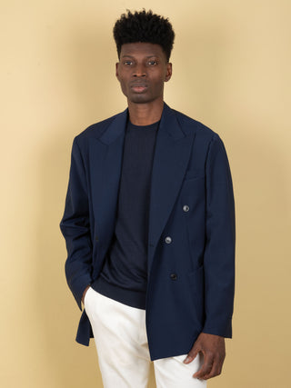 Giacca Doppiopetto - Blu Navy