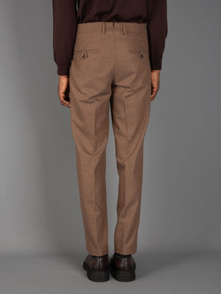 Pantalone DVR5  Flanella - Tabacco
