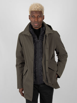 Trench Achiko - Verde Militare