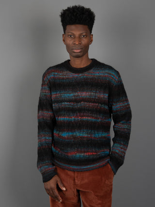 Maglia Trecce - Nero