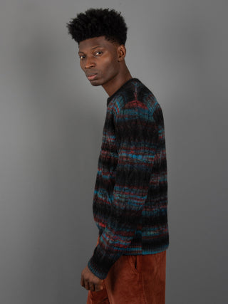 Maglia Trecce - Nero