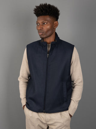 Gilet Reversibile - Navy