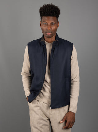 Gilet Reversibile - Navy