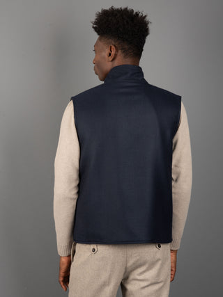 Gilet Reversibile - Navy