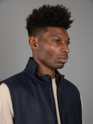 Gilet Reversibile - Navy