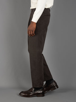 Pantalone Cotone - Moro