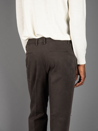 Pantalone Cotone - Moro