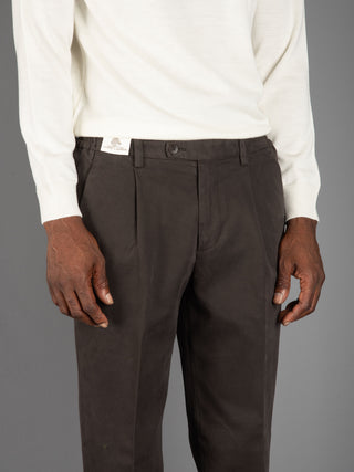 Pantalone Cotone - Moro