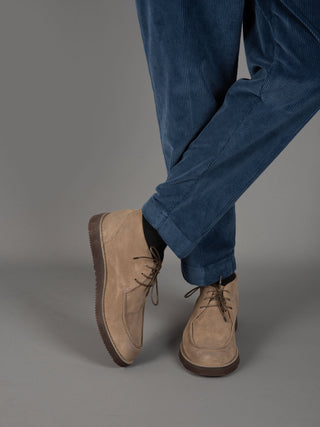 Pantalone Chiaia Velluto - Indaco