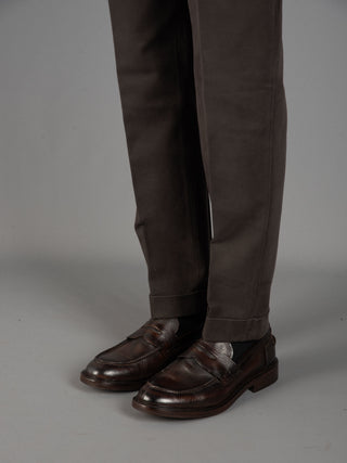 Pantalone Cotone - Moro