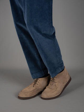 Pantalone Chiaia Velluto - Indaco