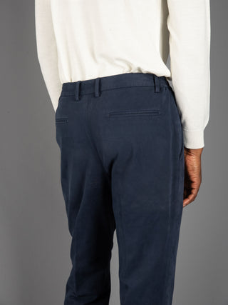 Pantalone Cotone  - Blu