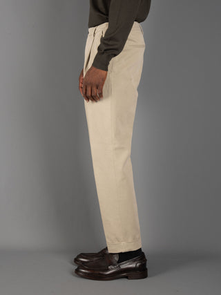 Pantalone Cotone - Sabbia
