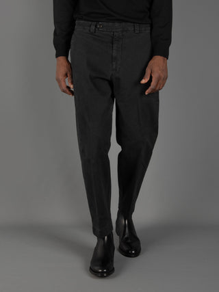 Pantalone Chiaia Stretch - Nero