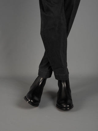 Pantalone Chiaia cotone - Nero