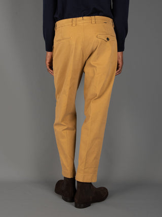 Pantalone Chiaia Cotone - Ocra