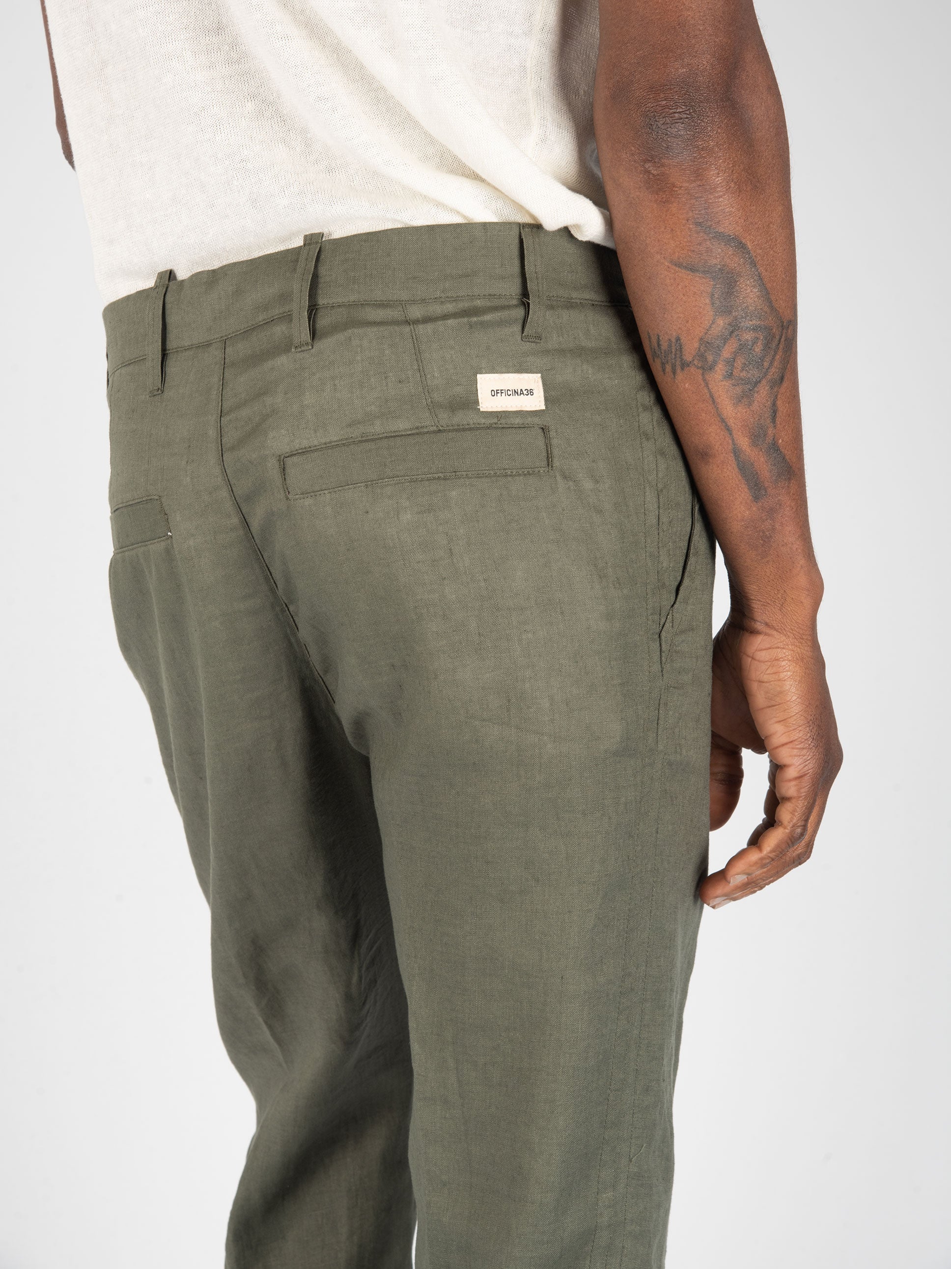 Pantalone 'Narciso' - Verde Militare