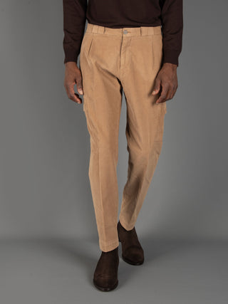 Pantalone DVR50 Velluto - Cammello