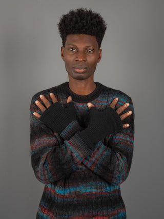 Guanto Manicotto - Nero