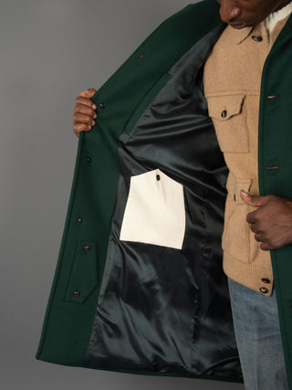 Cappotto Vittorio  - Verde Bottiglia