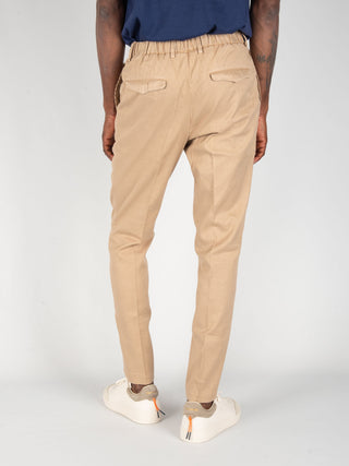 Pantalone Cotone e Lino - Beige