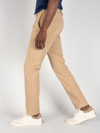 Pantalone Cotone e Seta - Cammello