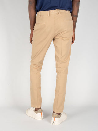 Pantalone Cotone e Seta - Cammello