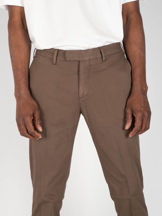 Pantalone Cotone e Seta- Moro