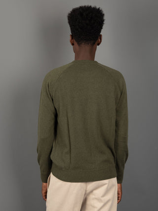 Maglia Raglan - Verde Militare