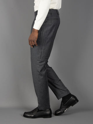Pantalone Retro Lana - Grigio Scuro