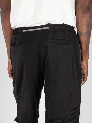 Bermuda Jersey Jogger - Black