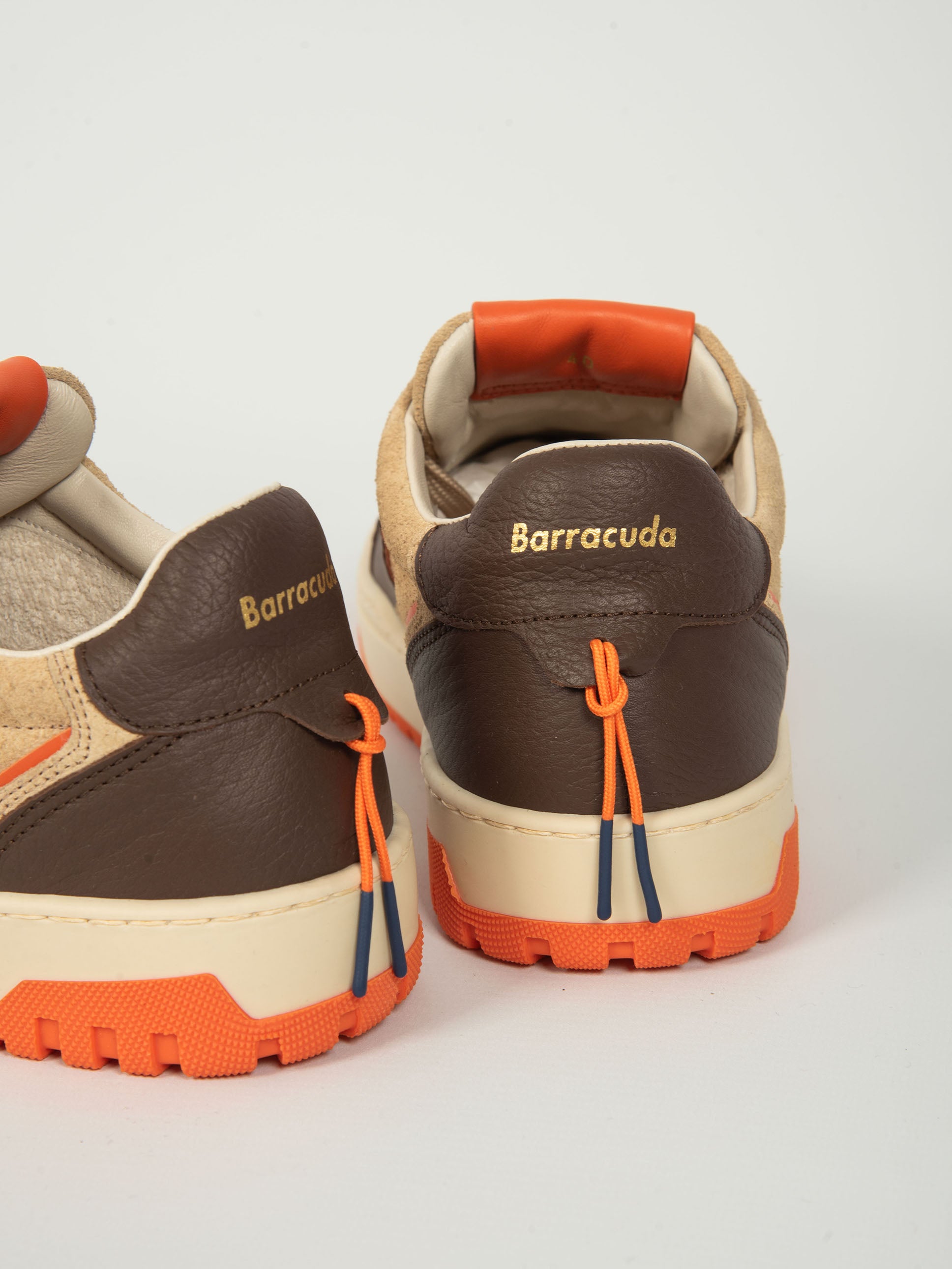 Sneakers 'Earving' - Beige/Marrone